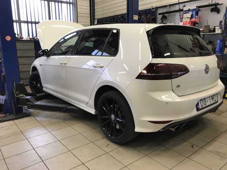 Chiptuning Volkswagen Golf VII R STAGE 2+ - uzyskane wyniki
